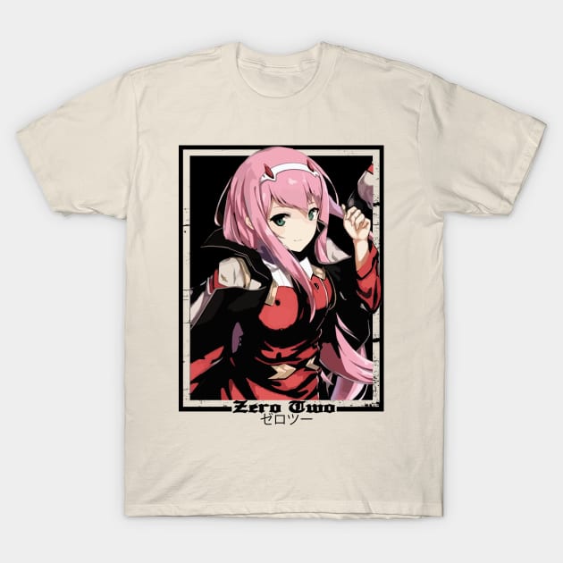 Zero Two T-Shirt by Iravgustane